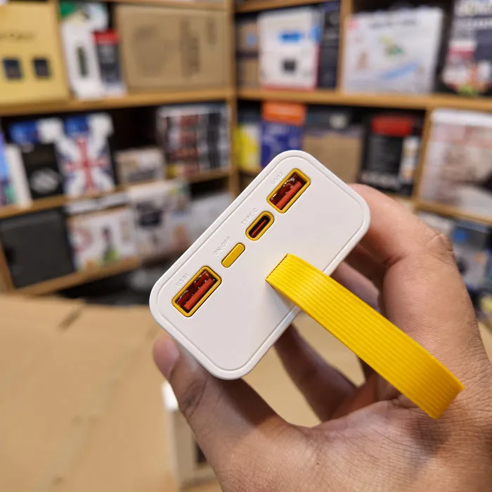 Buy 20000 MAH Original Fast charging support Transparent Power Bank , Digital Display High Quality At Best Price in Pakistan